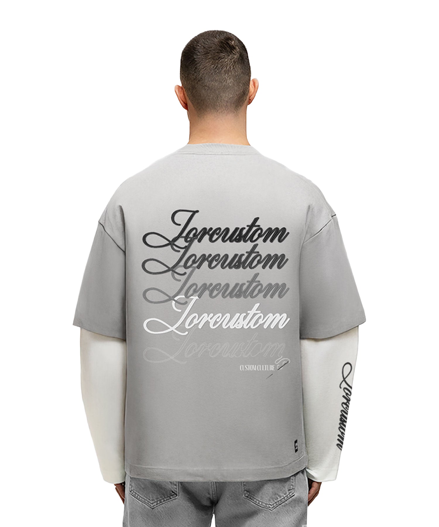 Stitched Double Layered Longsleeve T-Shirt