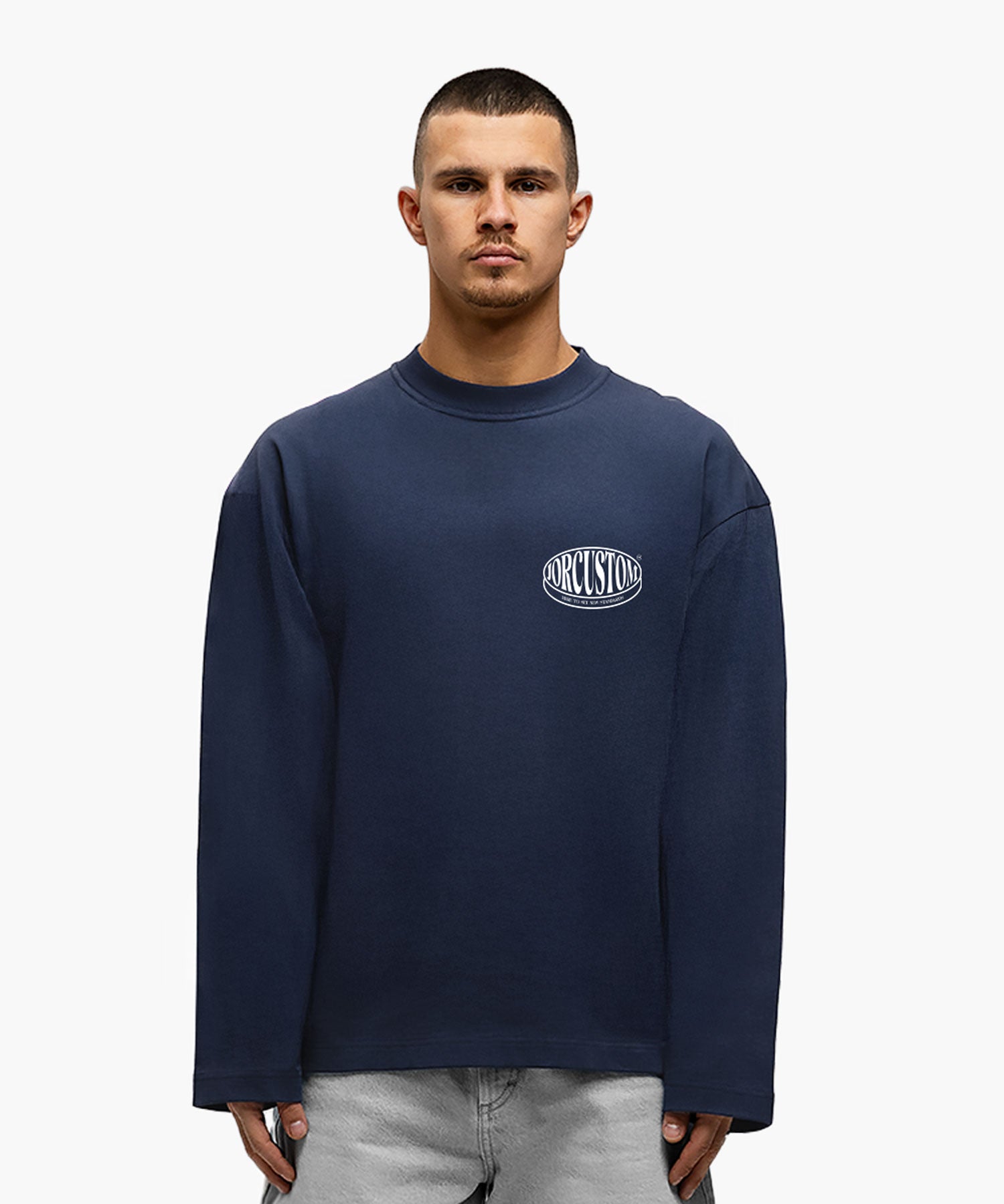 Stretched Double Layered Longsleeve T-Shirt