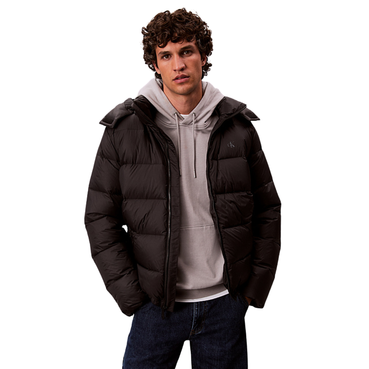 Nylon Zip Off Pufferjas