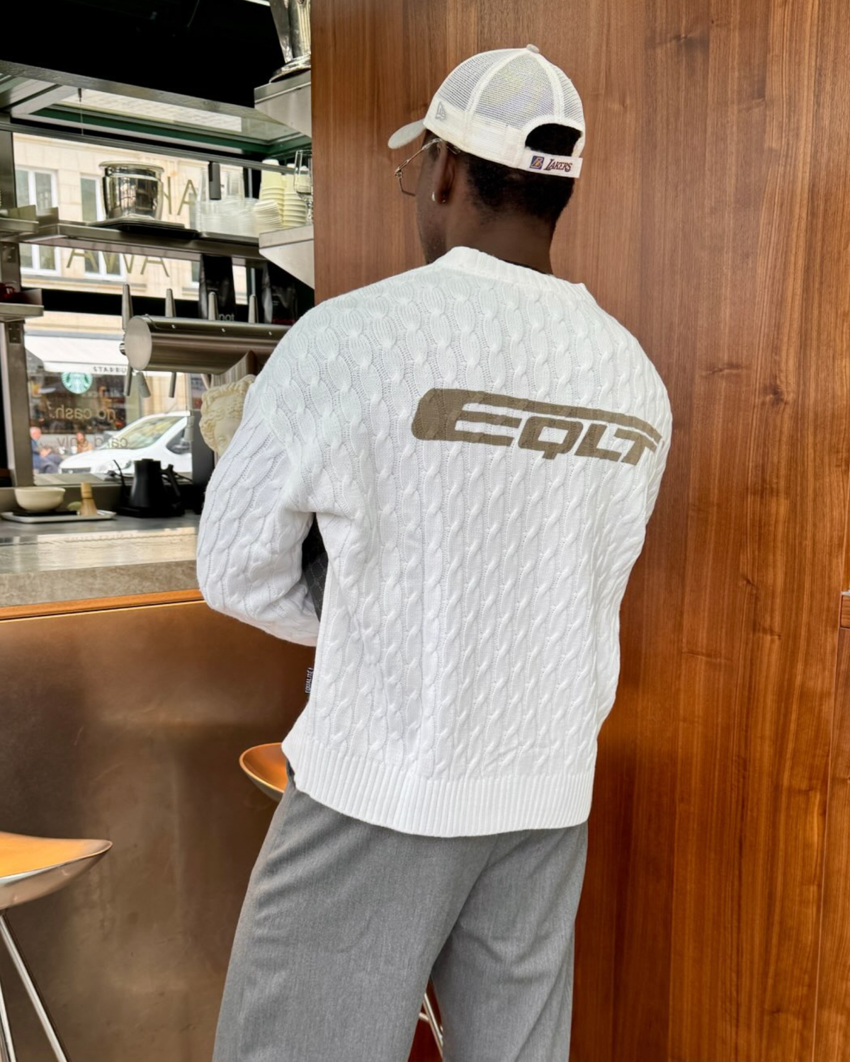 Rope College Knit Sweater