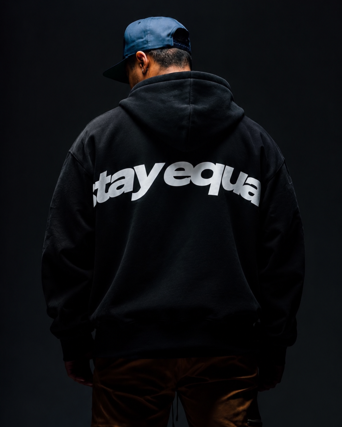 Stay Equal Oversized Full Zip Hoodie