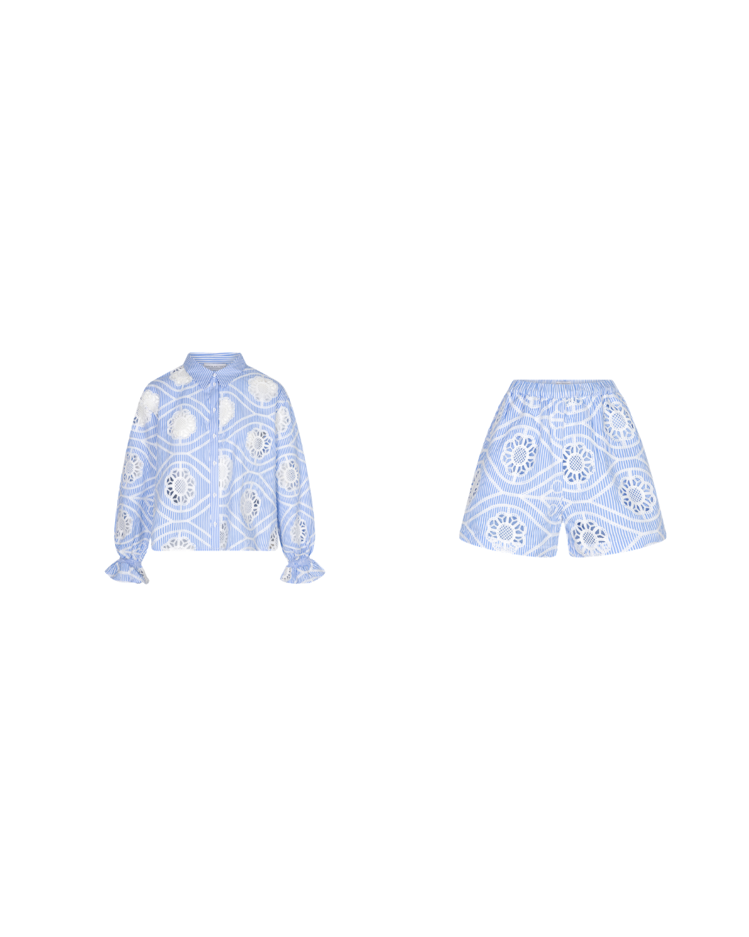 Tara Blouse + Rowan Short Set