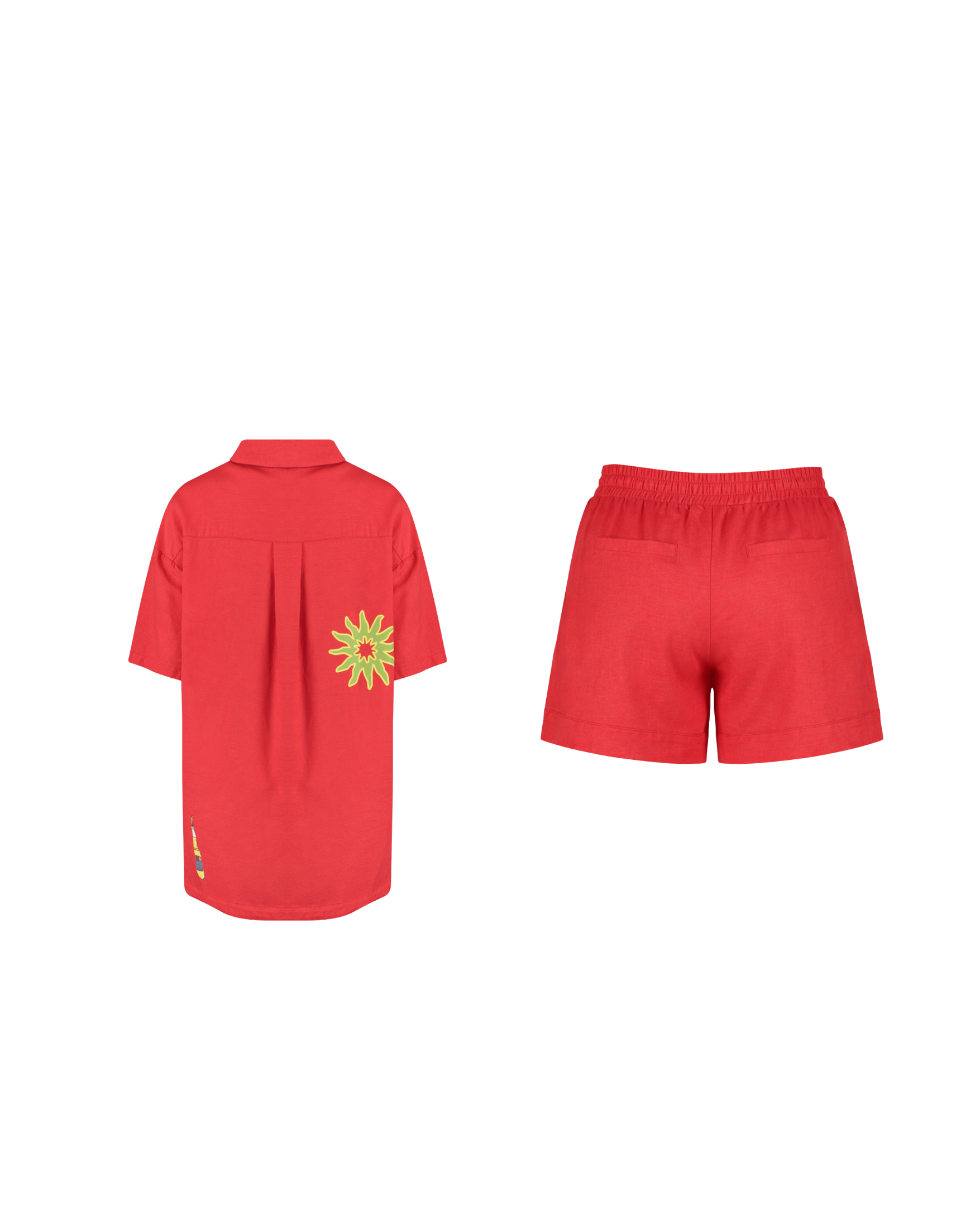Tessa Blouse + Tessa Short Set