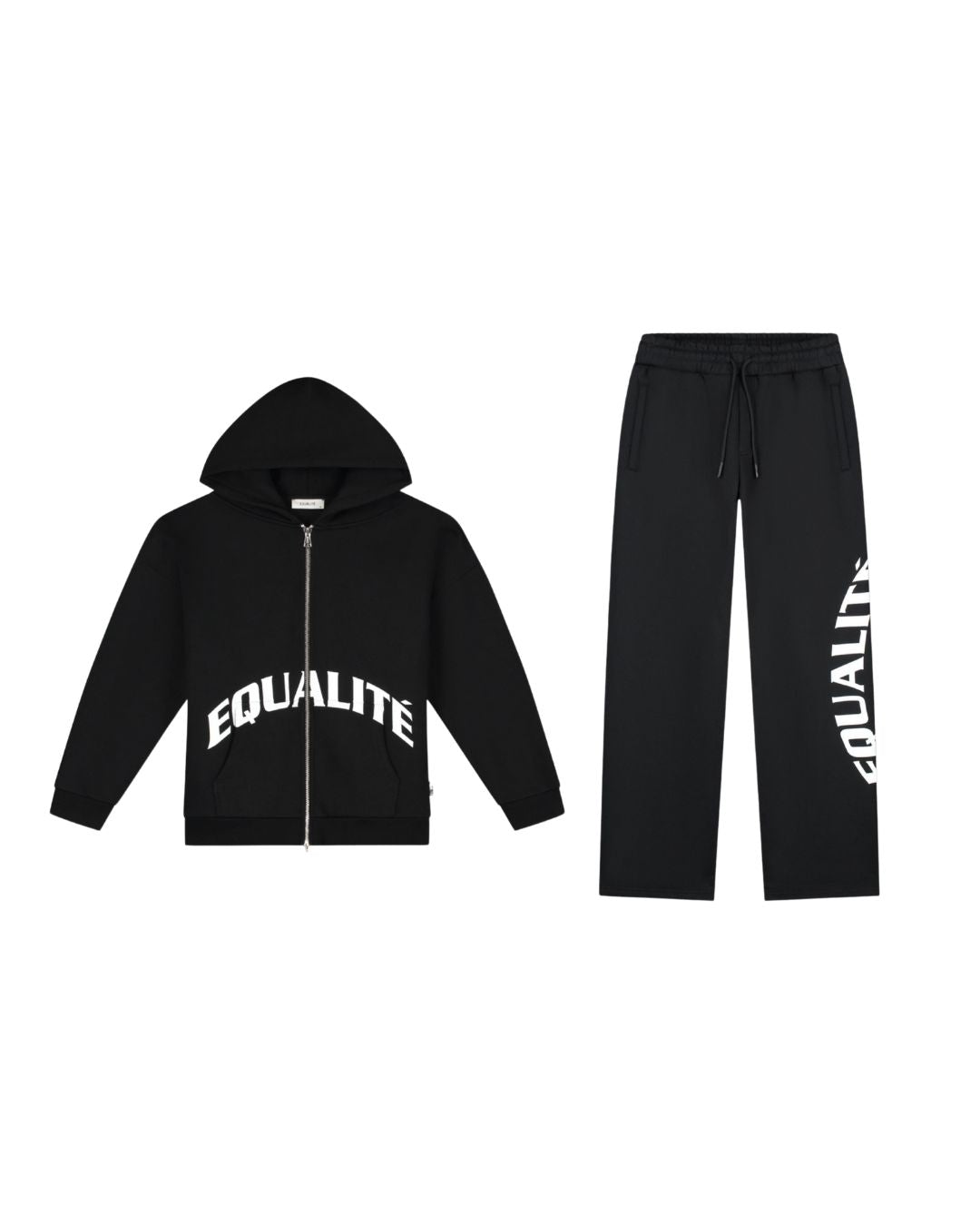 Varsity Jogger Set Black