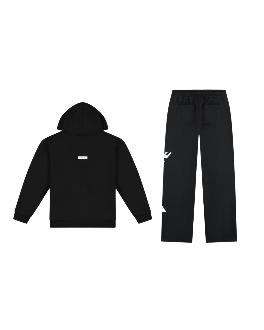 Varsity Jogger Set Black
