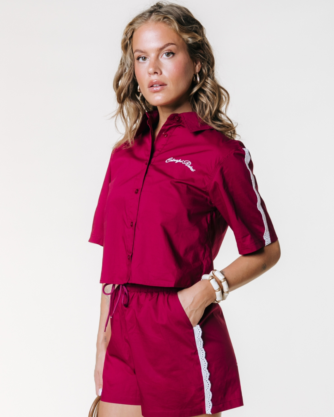 Miggy Cropped Blouse