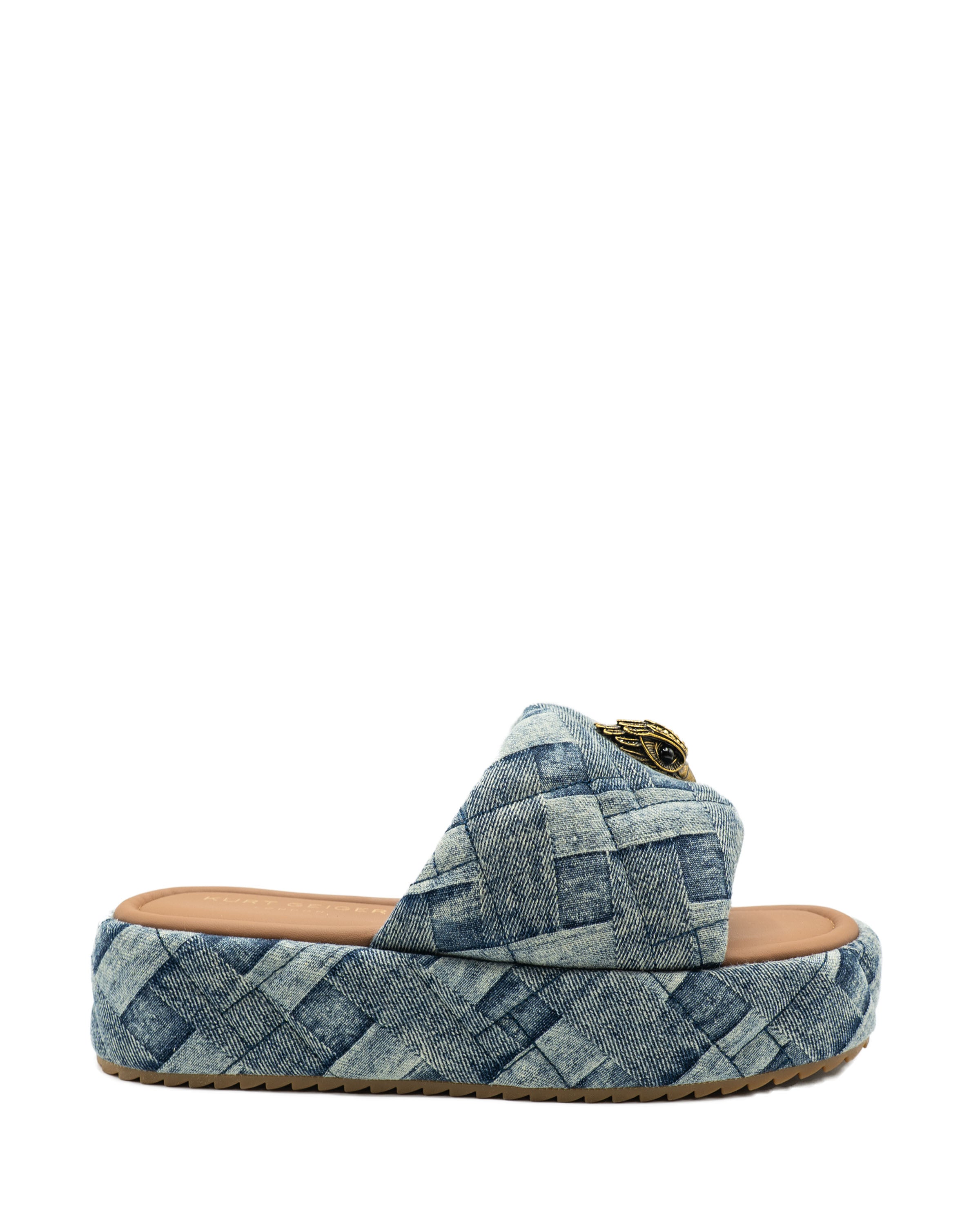 Kensington Puff Platform Denim