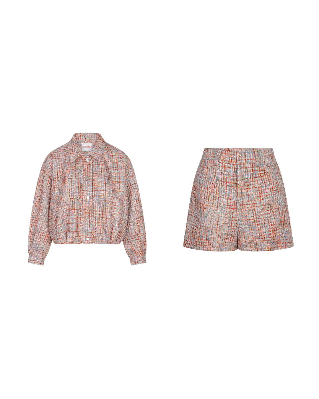 Layla Bomber + Sofia Short Boucle Set