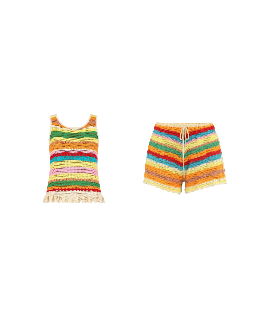 Martha Top + Clara Short Set