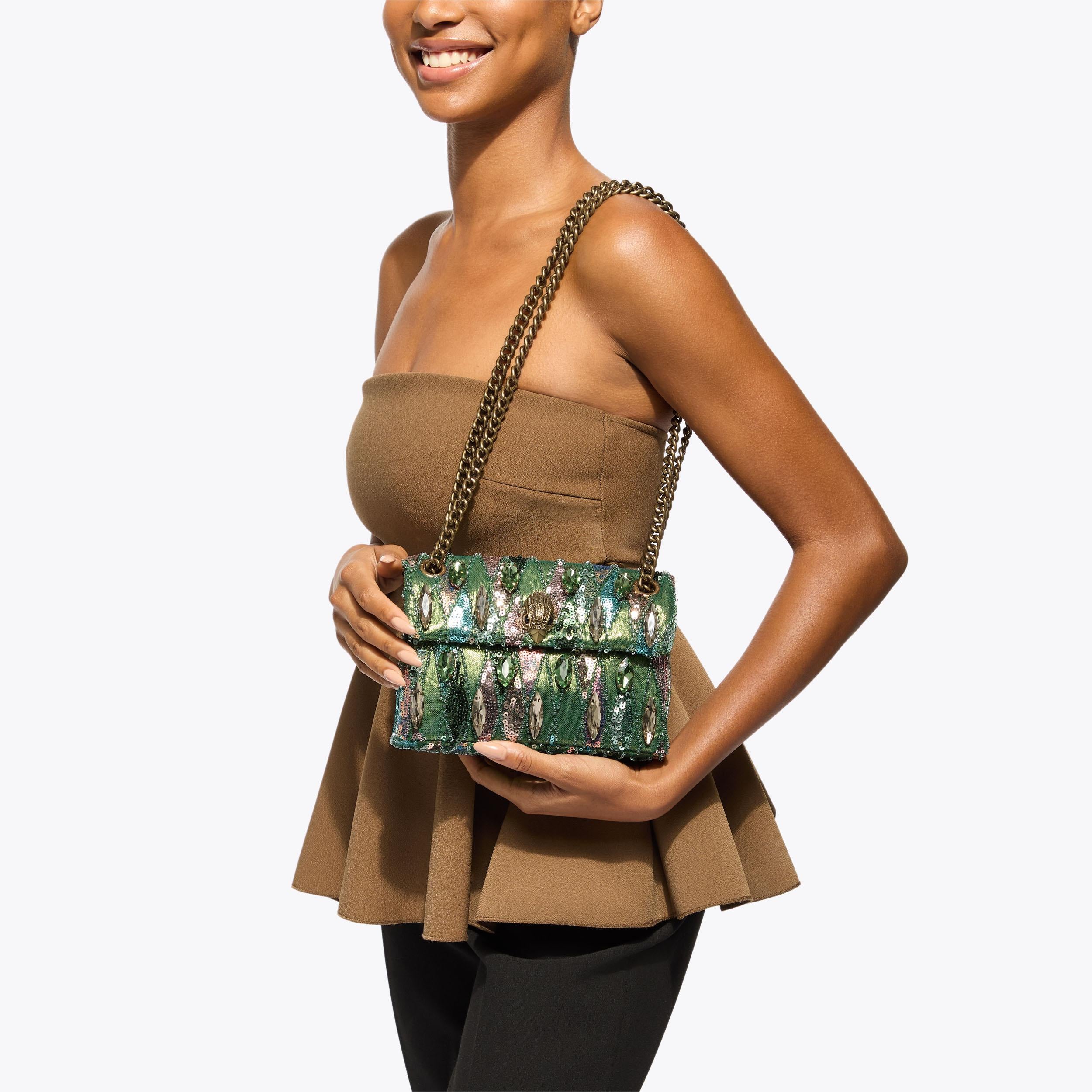 Sequin Mini Kensington Tas