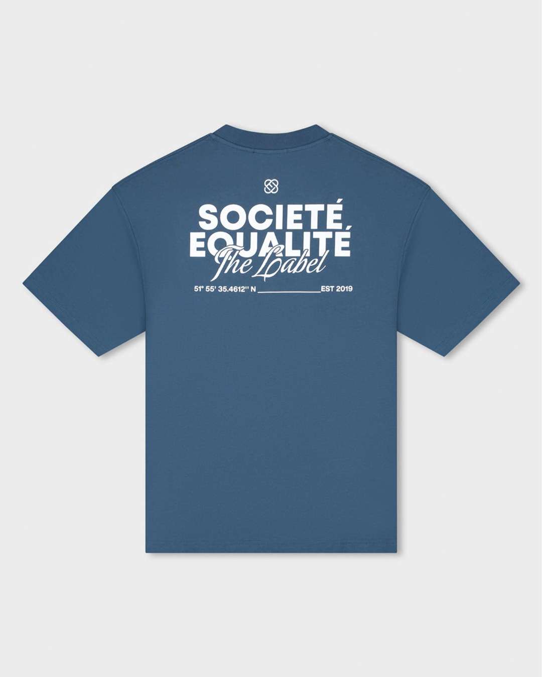 Societe 2.0 Oversized T-Shirt + Societe 2.0 Oversized Short Set Navy