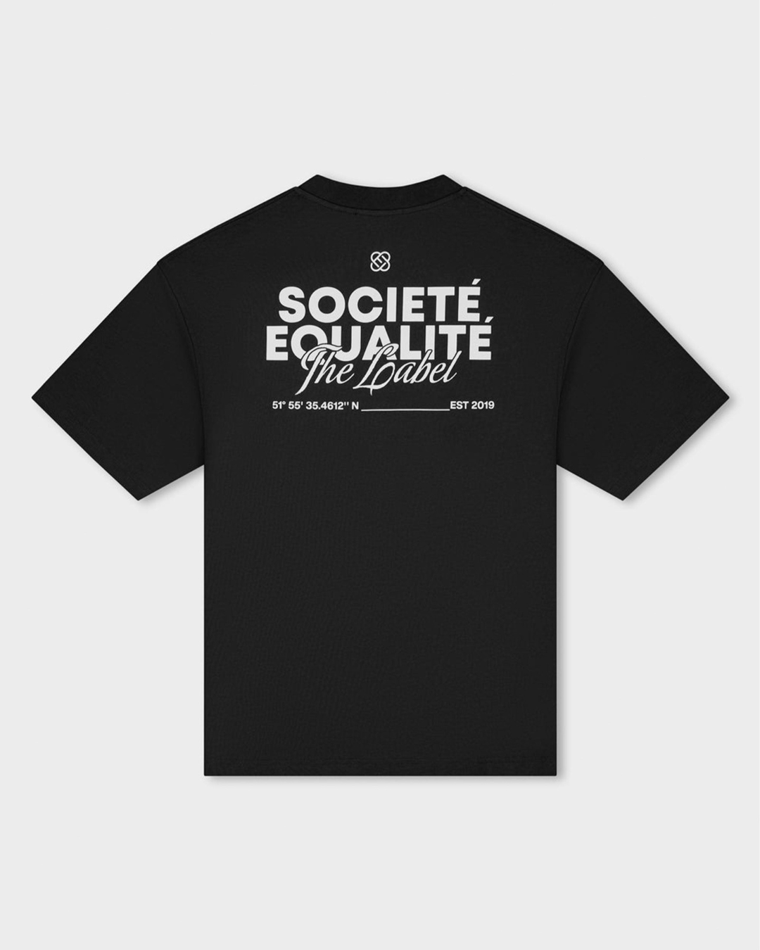 Societe 2.0 Oversized T-Shirt + Societe 2.0 Oversized Short Set Zwart