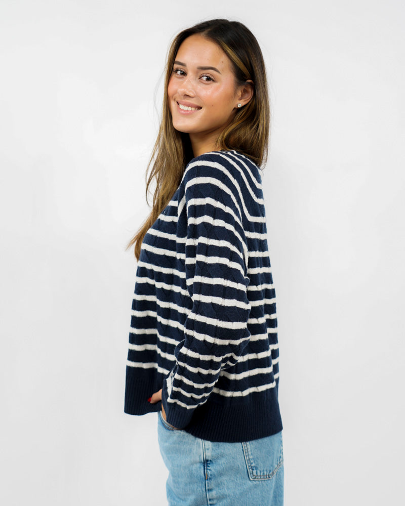 Soft Wool Cable Sweater