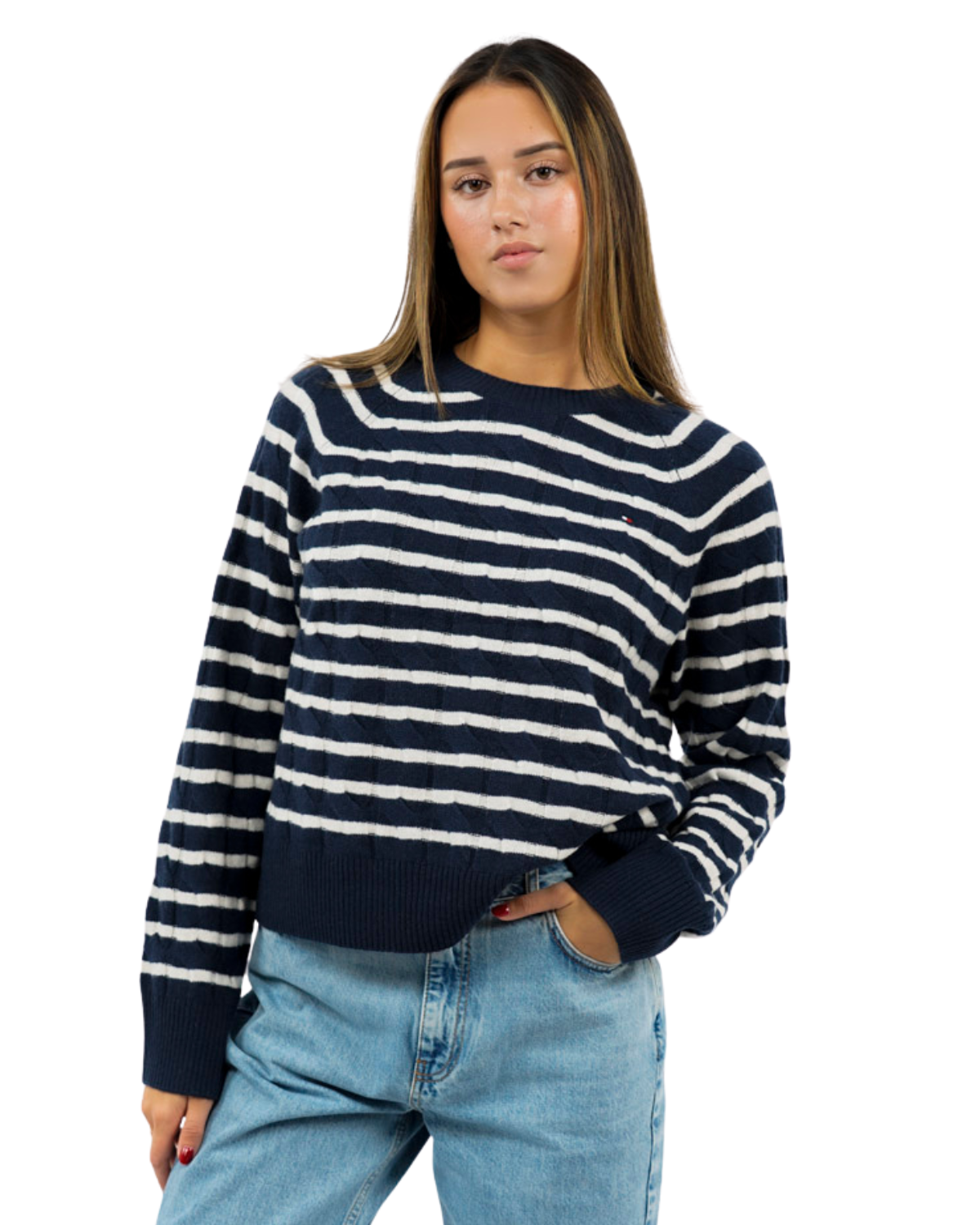 Soft Wool Cable Sweater
