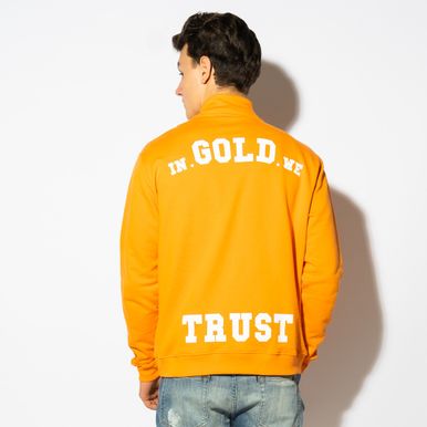 The Slim Half Zip Sweater - Fel Oranje